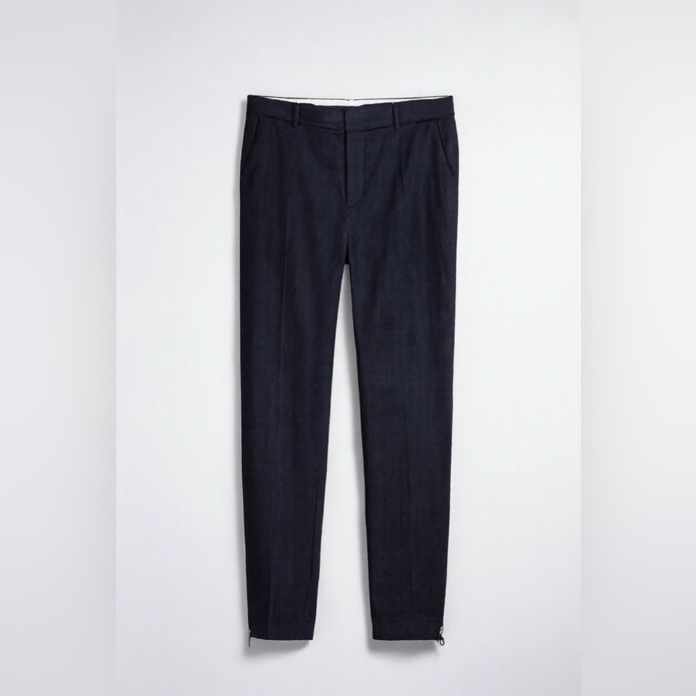 Balenciaga Dark Blue Women Ankle Zip Jeans - Picture 3 of 7